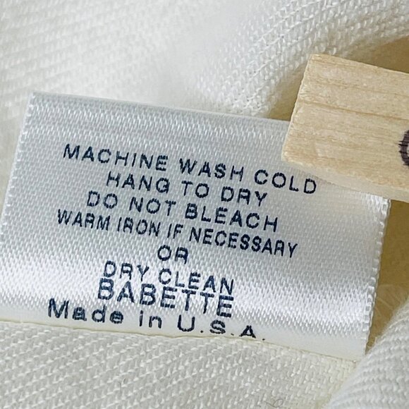 Babette Women's Linen Lagenlook Chore Coat Size‎ S 2X Snap Front Pockets - Picture 7 of 11